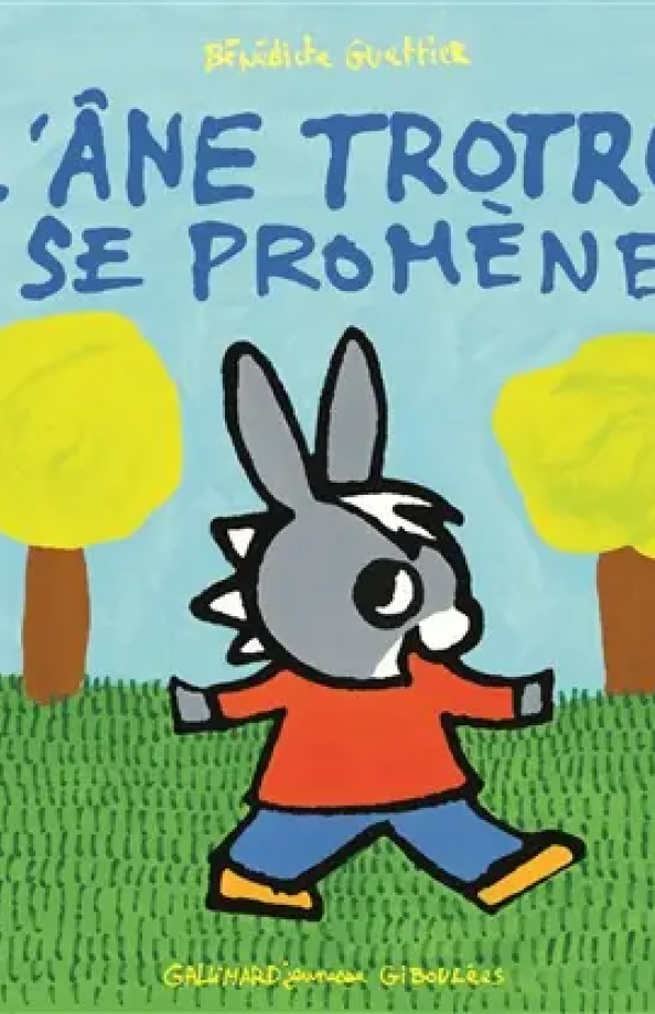 L'âne Trotro se promène