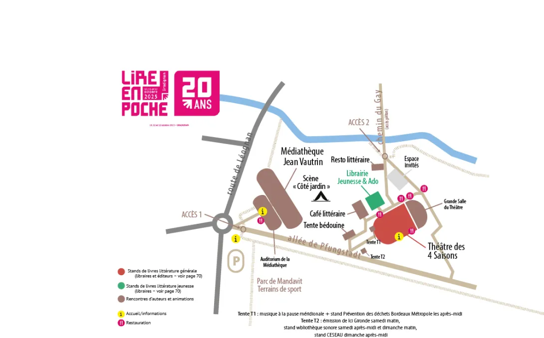 Plan du salon édition 2025